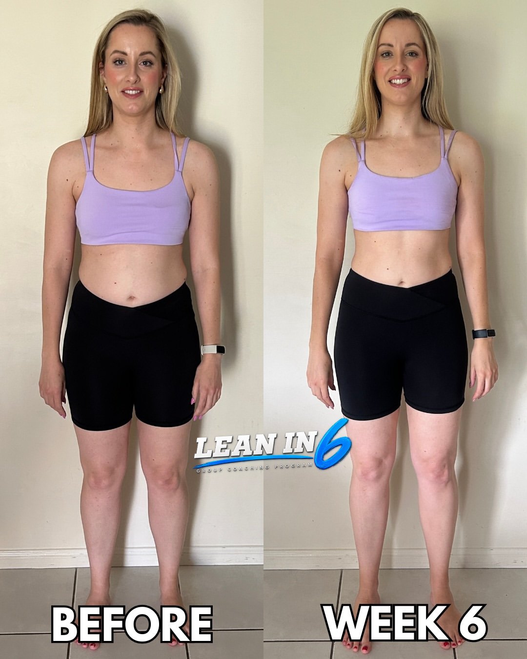 Client before and after