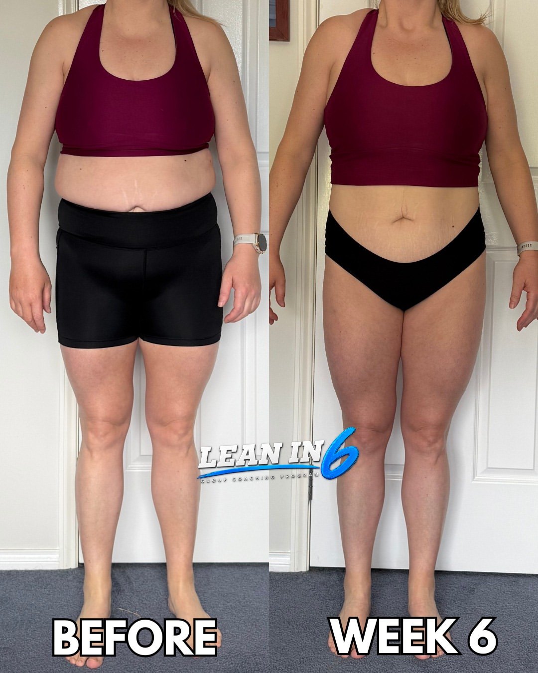 Client before and after